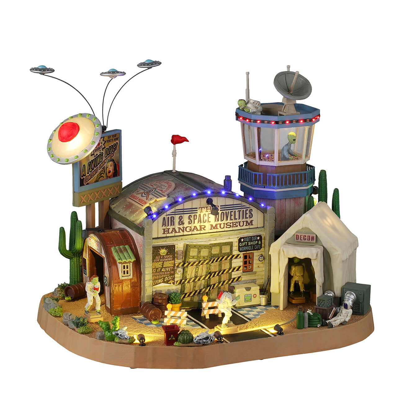 LEMAX The Air & Space Novelties Hangar Museum, With #55301 # 55301